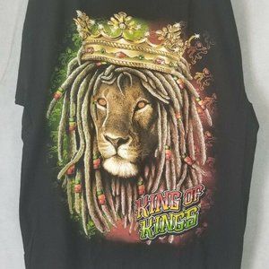 NEW: Rasta T-Shirt King Of Kings